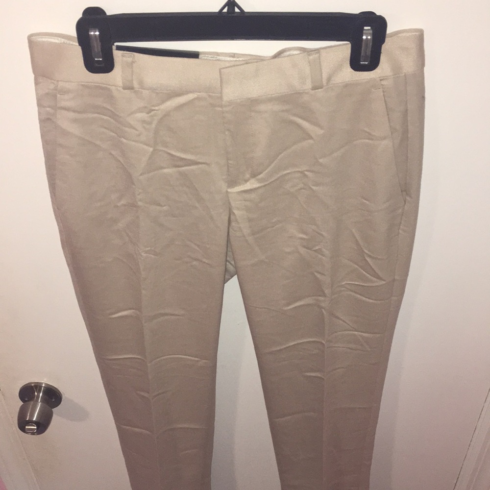 Beige Banana Republic linen